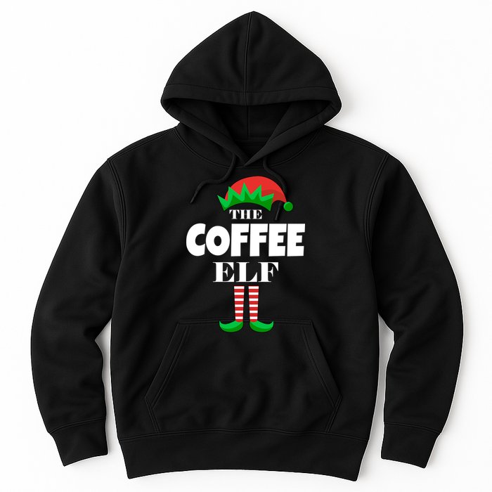 The Coffee Elf Family Matching Christmas Hoodie