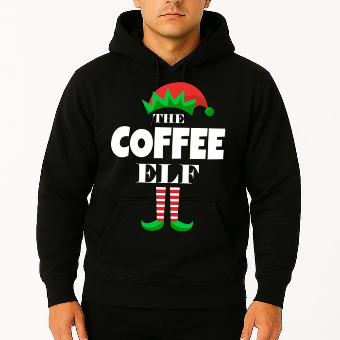 The Coffee Elf Family Matching Christmas Hoodie