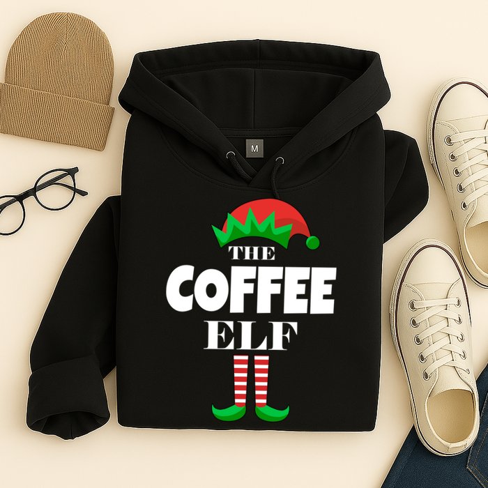 The Coffee Elf Family Matching Christmas Hoodie