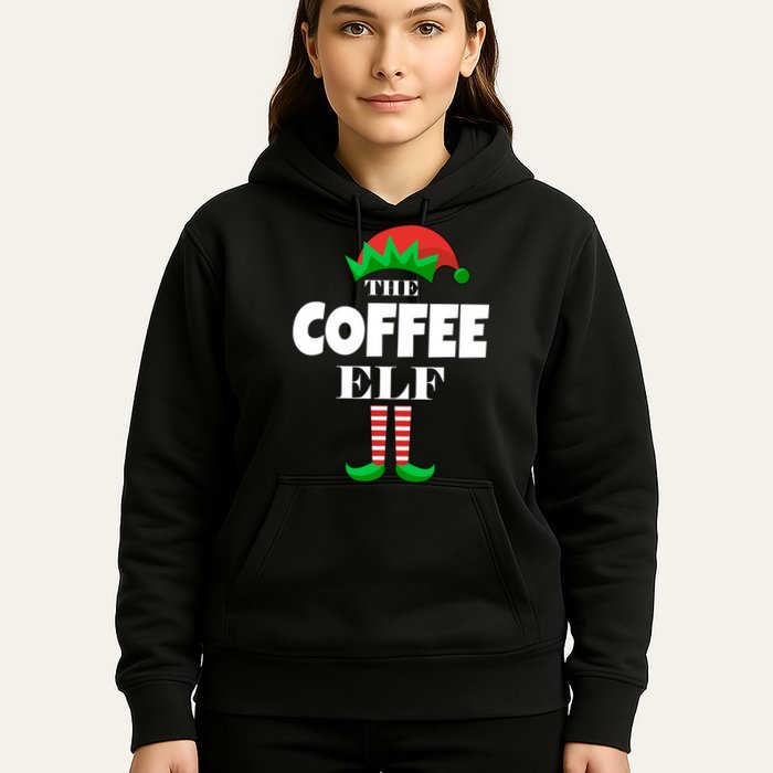 The Coffee Elf Family Matching Christmas Hoodie