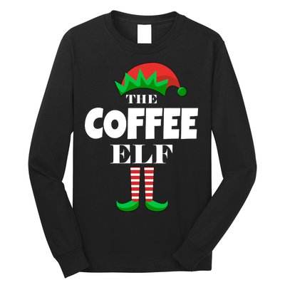 The Coffee Elf Family Matching Christmas Long Sleeve Shirt