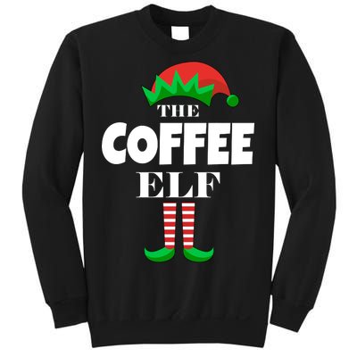 The Coffee Elf Family Matching Christmas Sweatshirt