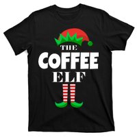 The Coffee Elf Family Matching Christmas T-Shirt