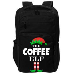 The Coffee Elf Family Matching Christmas Impact Tech Backpack