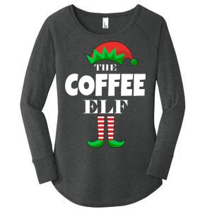 The Coffee Elf Family Matching Christmas Women's Perfect Tri Tunic Long Sleeve Shirt