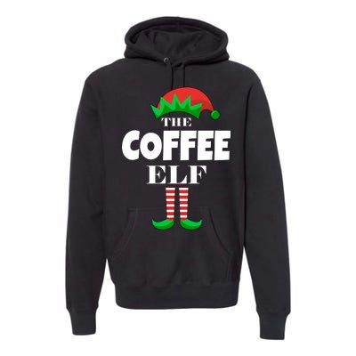 The Coffee Elf Family Matching Christmas Premium Hoodie