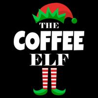The Coffee Elf Family Matching Christmas 16 in Basic Backpack