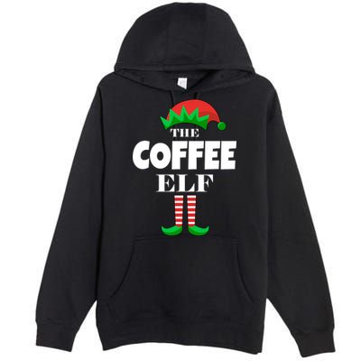 The Coffee Elf Family Matching Christmas Premium Pullover Hoodie