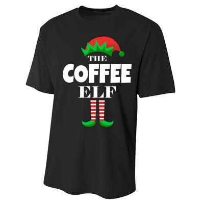 The Coffee Elf Family Matching Christmas Performance Sprint T-Shirt