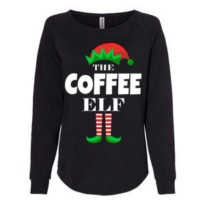 The Coffee Elf Family Matching Christmas Womens California Wash Sweatshirt