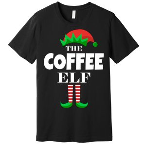 The Coffee Elf Family Matching Christmas Premium T-Shirt