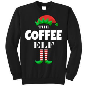 The Coffee Elf Family Matching Christmas Tall Sweatshirt