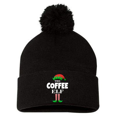 The Coffee Elf Family Matching Christmas Pom Pom 12in Knit Beanie