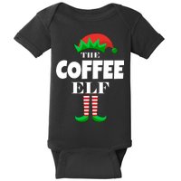 The Coffee Elf Family Matching Christmas Baby Bodysuit