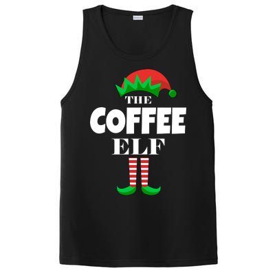 The Coffee Elf Family Matching Christmas PosiCharge Competitor Tank