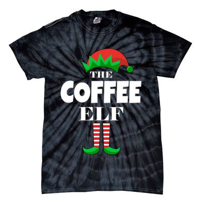 The Coffee Elf Family Matching Christmas Tie-Dye T-Shirt