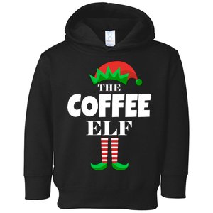 The Coffee Elf Family Matching Christmas Toddler Hoodie