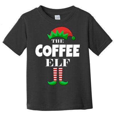 The Coffee Elf Family Matching Christmas Toddler T-Shirt