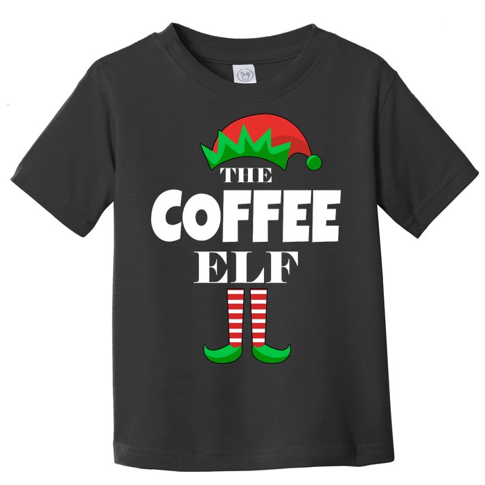 The Coffee Elf Family Matching Christmas Toddler T-Shirt