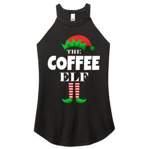 The Coffee Elf Family Matching Christmas Women's Perfect Tri Rocker Tank