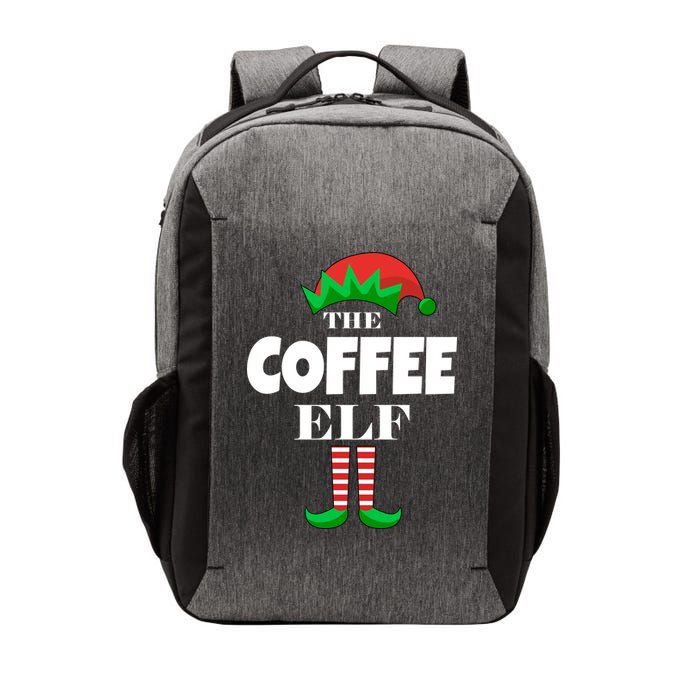 The Coffee Elf Family Matching Christmas Vector Backpack