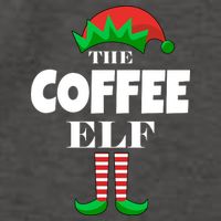 The Coffee Elf Family Matching Christmas Vector Backpack