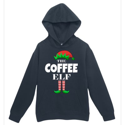 The Coffee Elf Family Matching Christmas Urban Pullover Hoodie