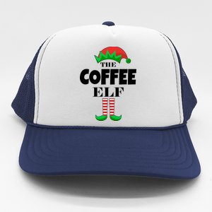 The Coffee Elf Family Matching Christmas Trucker Hat