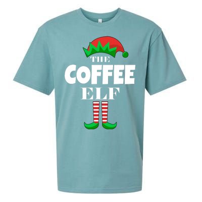 The Coffee Elf Family Matching Christmas Sueded Cloud Jersey T-Shirt