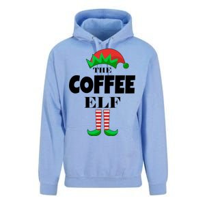 The Coffee Elf Family Matching Christmas Unisex Surf Hoodie