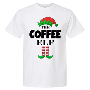 The Coffee Elf Family Matching Christmas Garment-Dyed Heavyweight T-Shirt