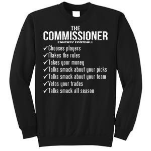 The Commissioner Fantasy Football  Sweatshirt