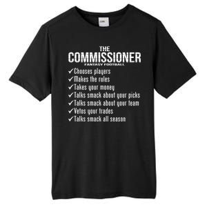 The Commissioner Fantasy Football  Tall Fusion ChromaSoft Performance T-Shirt