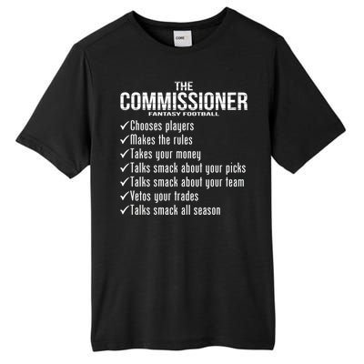 The Commissioner Fantasy Football  Tall Fusion ChromaSoft Performance T-Shirt