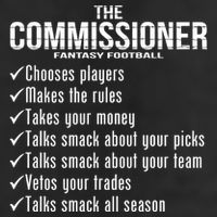 The Commissioner Fantasy Football  11oz C Handle Ceramic Mug