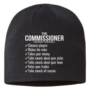 The Commissioner Fantasy Football  Sustainable Beanie