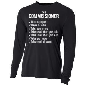 The Commissioner Fantasy Football  Cooling Performance Long Sleeve Crew