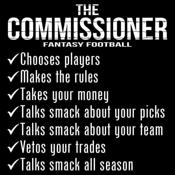 The Commissioner Fantasy Football  Premium T-Shirt