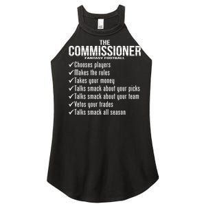 The Commissioner Fantasy Football  Women's Perfect Tri Rocker Tank