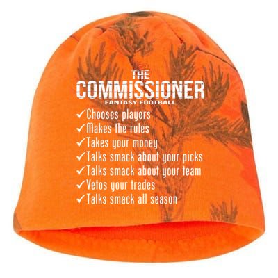 The Commissioner Fantasy Football  Kati - Camo Knit Beanie