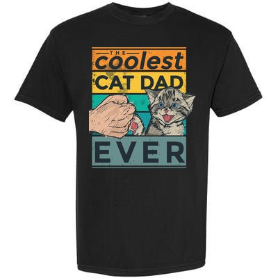 The Coolest Cat Dad Ever Garment-Dyed Heavyweight T-Shirt