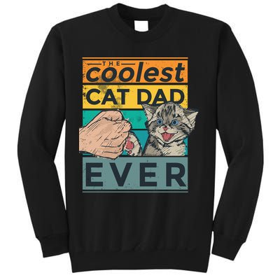 The Coolest Cat Dad Ever Sweatshirt