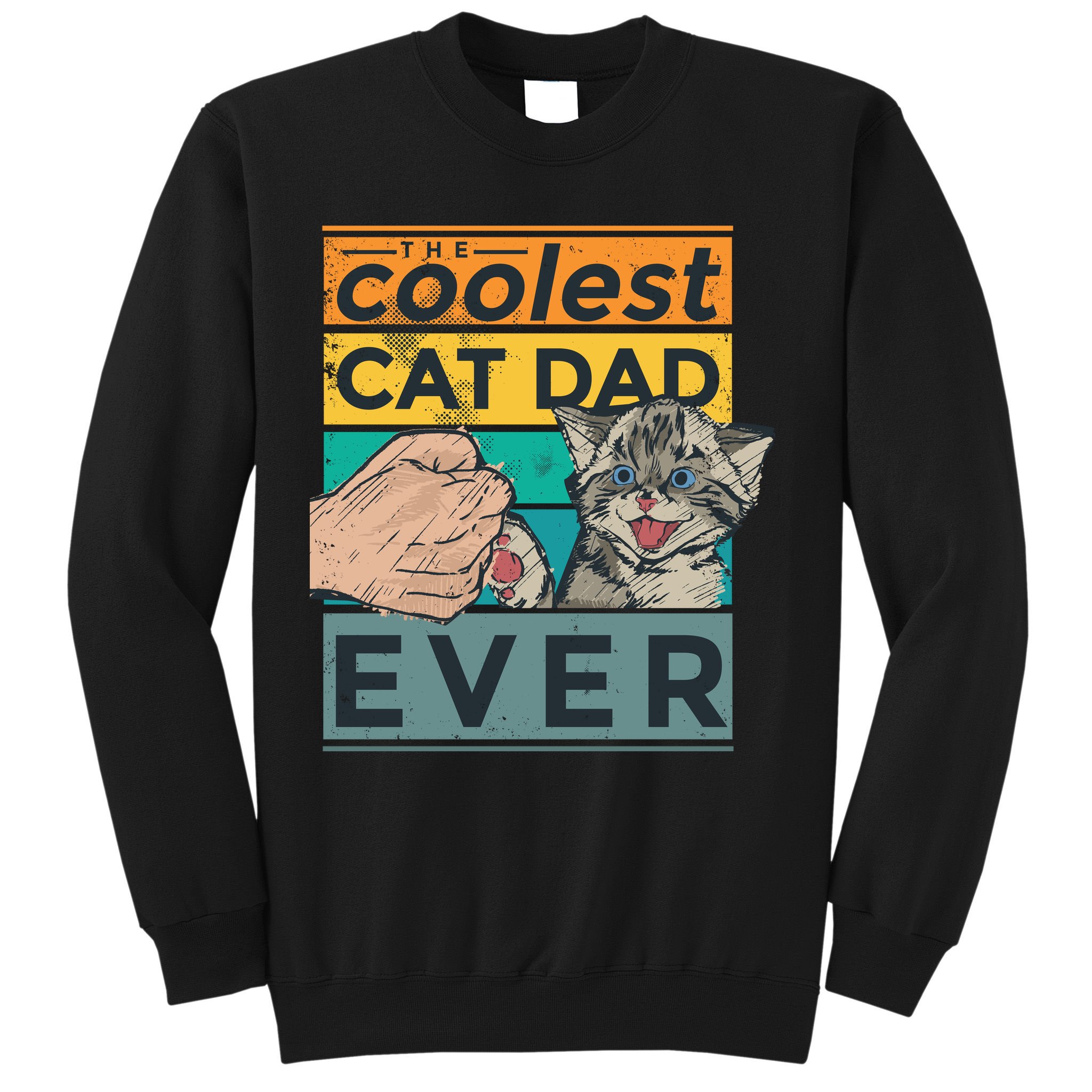 The Coolest Cat Dad Ever Sweatshirt