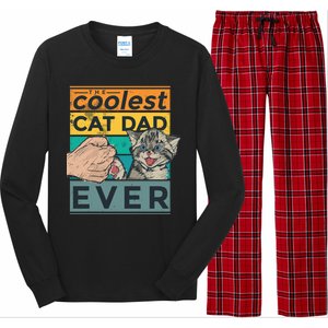 The Coolest Cat Dad Ever Long Sleeve Pajama Set