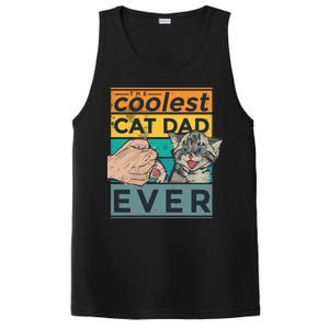 The Coolest Cat Dad Ever PosiCharge Competitor Tank