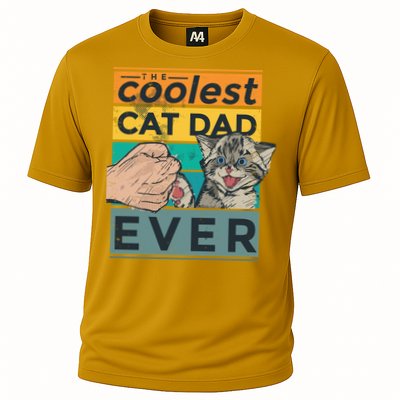 The Coolest Cat Dad Ever Performance Shirt