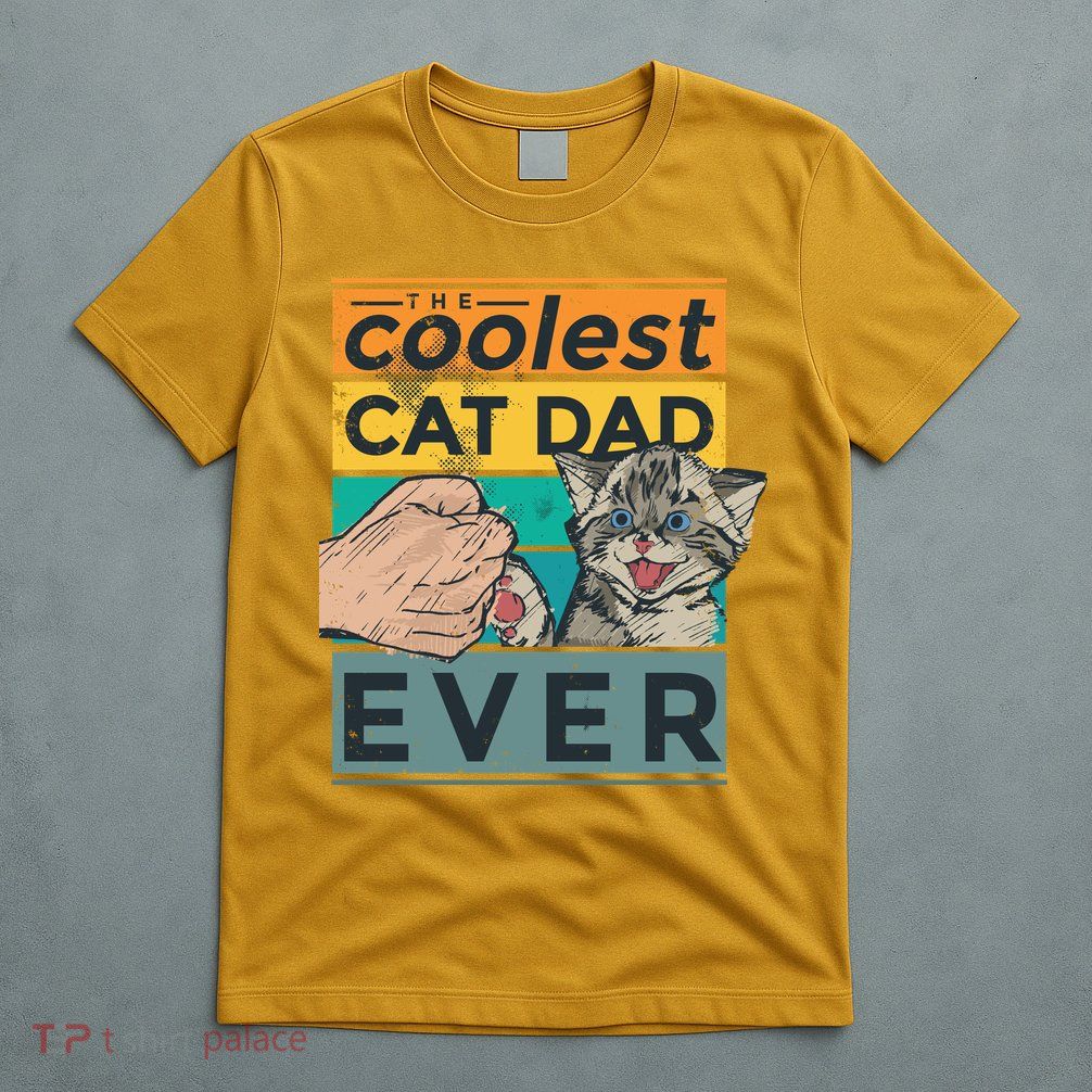 The Coolest Cat Dad Ever T-Shirt