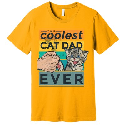 The Coolest Cat Dad Ever Premium T-Shirt