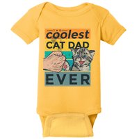 The Coolest Cat Dad Ever Baby Bodysuit