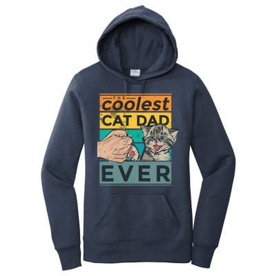 The Coolest Cat Dad Ever Women's Pullover Hoodie